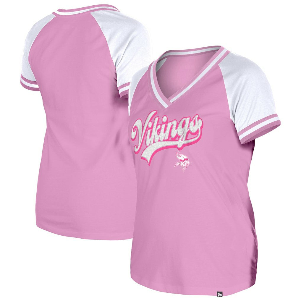 Women's Mommy & Me V-Neck T-Shirt - Minnesota Vikings T-shirts