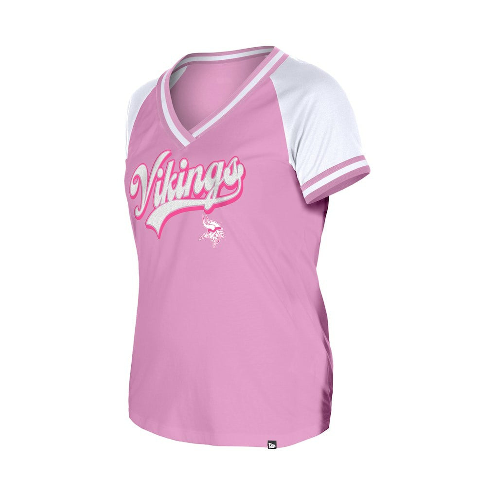 Women's Mommy & Me V-Neck T-Shirt - Minnesota Vikings T-shirts