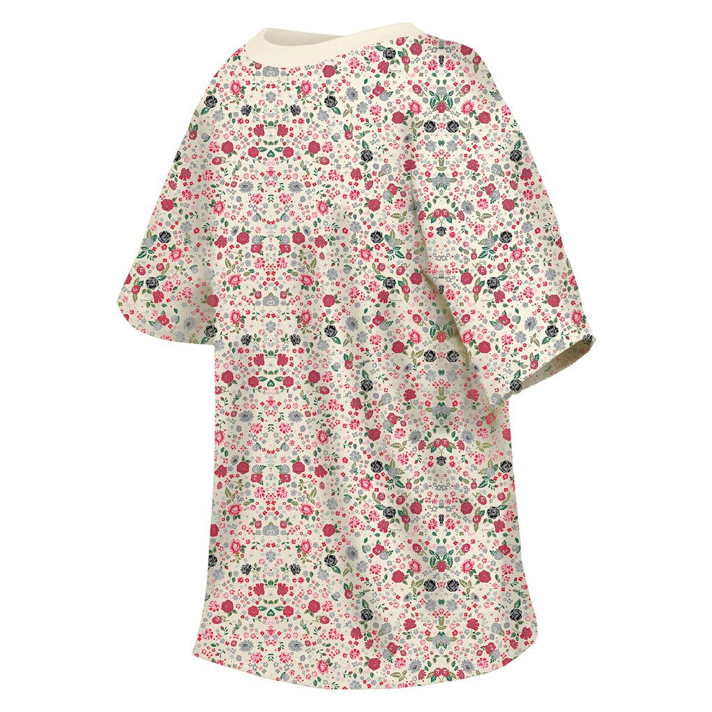 Women's Glam Game Floral Scoop Neck T-Shirt - San Francisco 49ers T-shirts