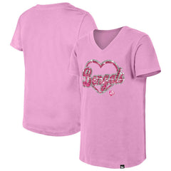 Girls Youth Flip Sequins V-Neck T-Shirt - Cincinnati Bengals T-shirts