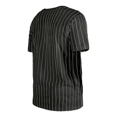 Black San Francisco Giants New Era Throwback Pinstripe T-Shirt