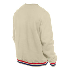 Cream Philadelphia Phillies New Era Throwback Pullover Sweatshirt