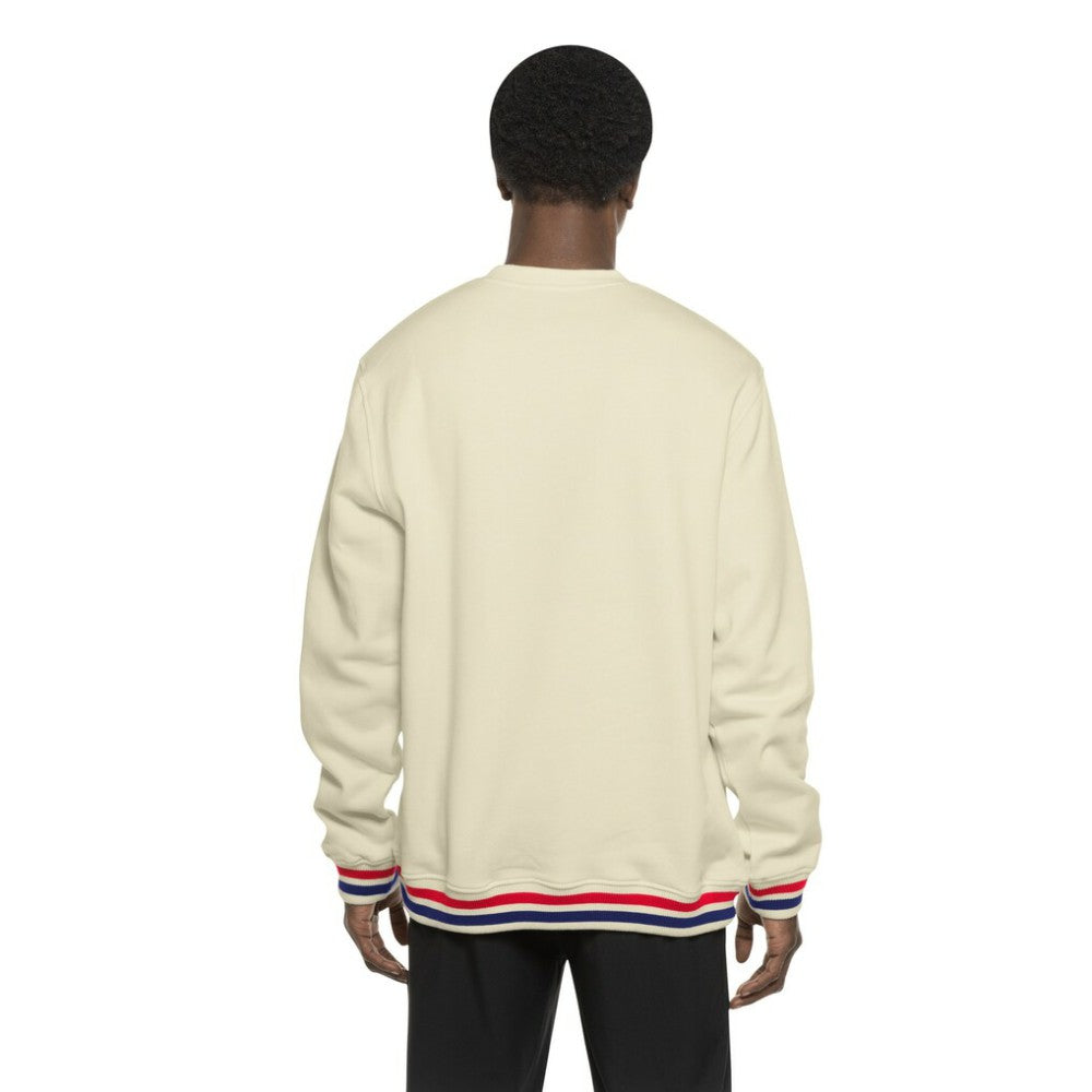 Cream Philadelphia Phillies New Era Throwback Pullover Sweatshirt