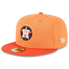 Orange Houston Astros New Era 2025 Spring Training 59FIFTY Fitted Hat