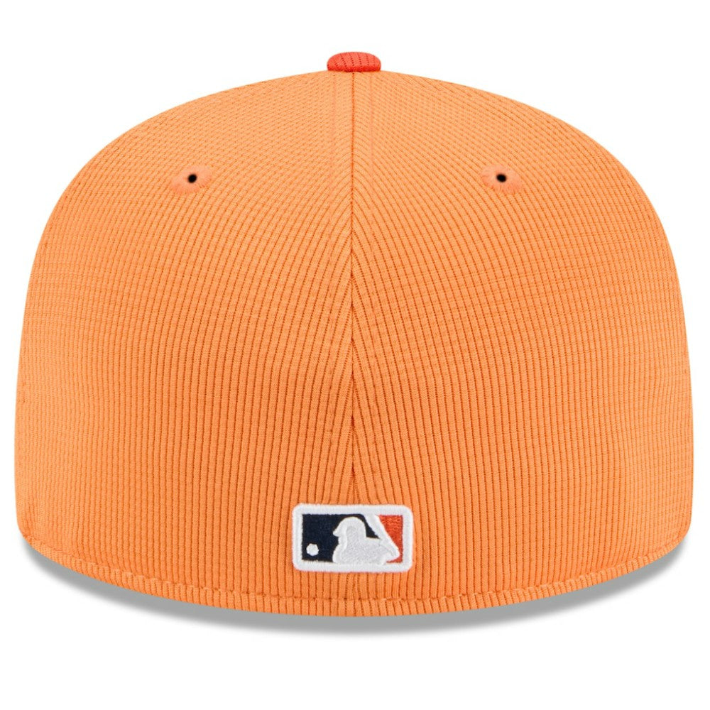 Orange Houston Astros New Era 2025 Spring Training 59FIFTY Fitted Hat