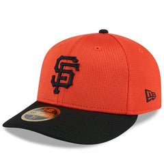 Orange/Black San Francisco Giants New Era 2025 Spring Training Low Profile 59FIFTY Fitted Hat