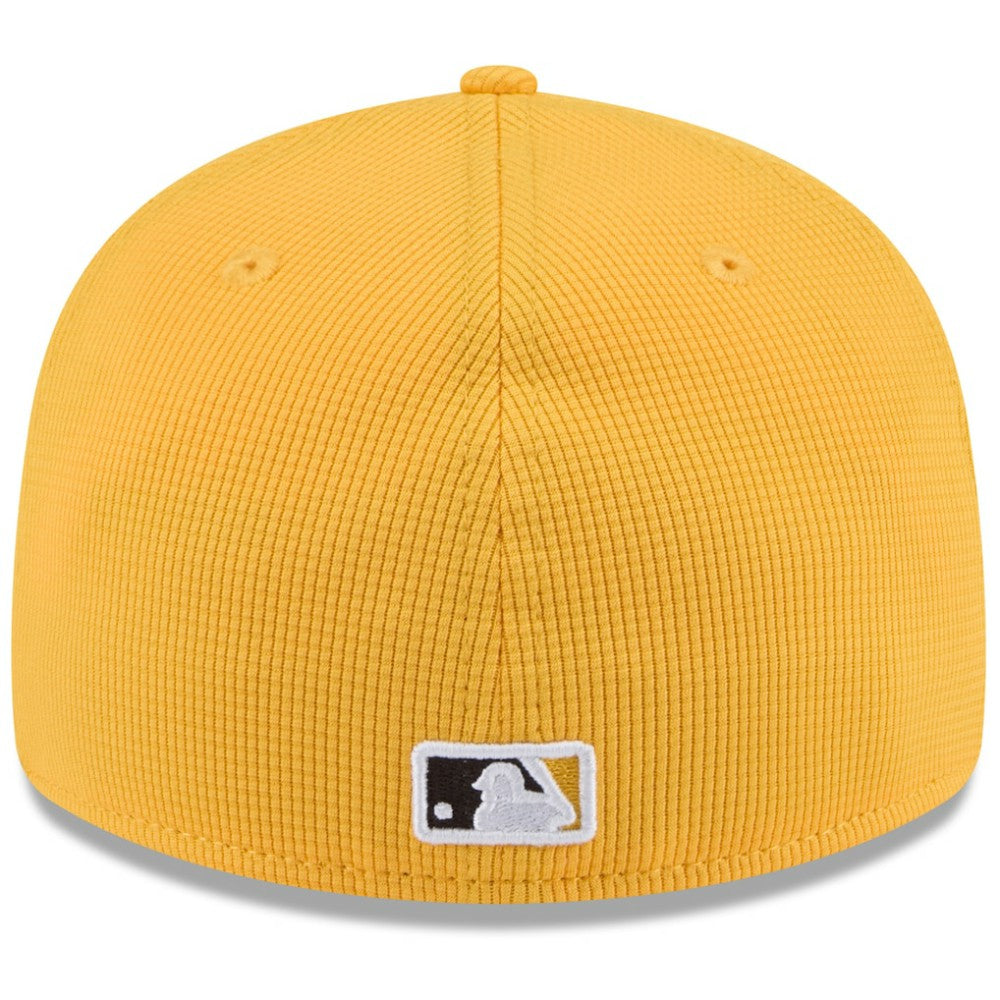 Gold San Diego Padres New Era 2025 Spring Training Low Profile 59FIFTY Fitted Hat