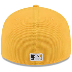 Gold San Diego Padres New Era 2025 Spring Training Low Profile 59FIFTY Fitted Hat
