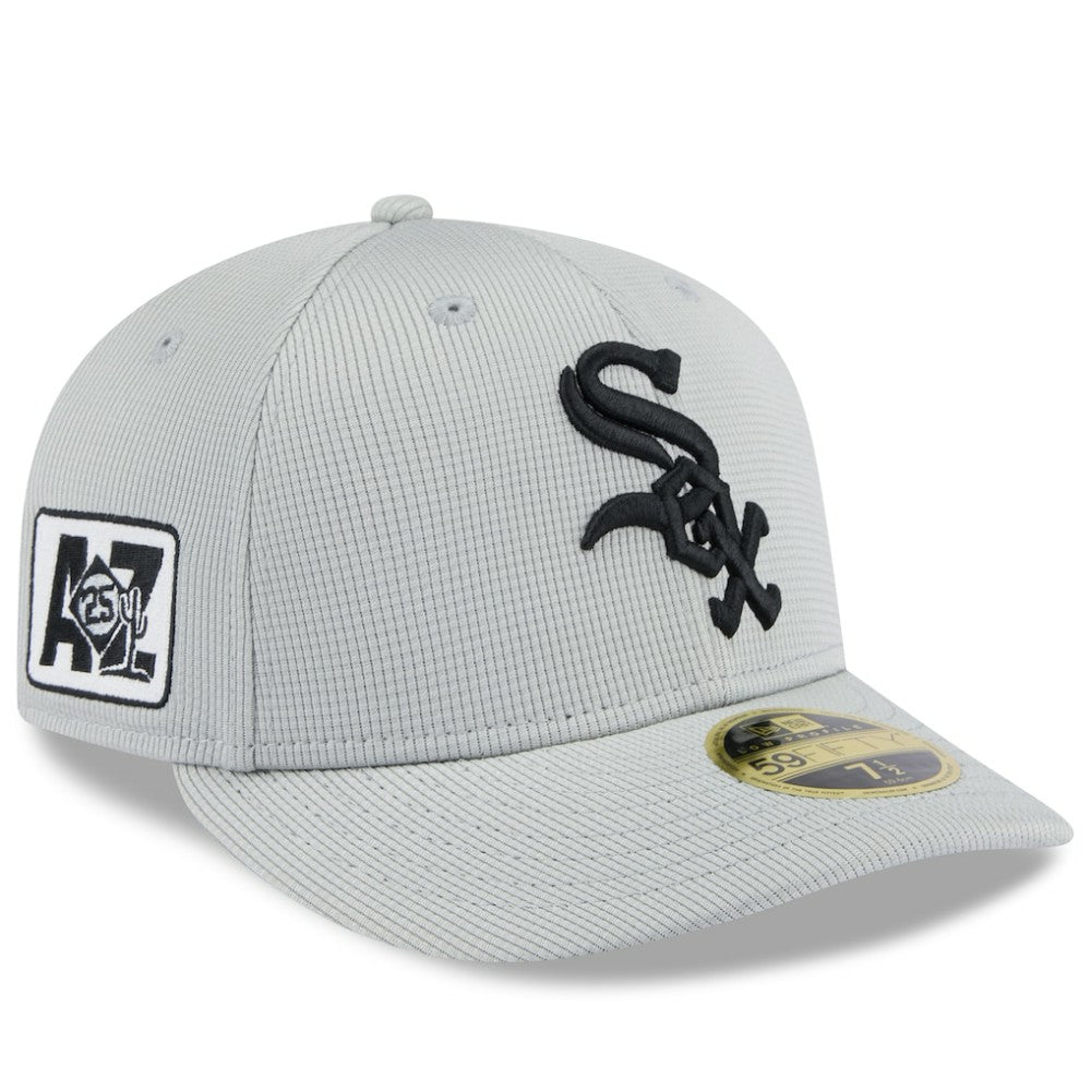 Gray Chicago White Sox New Era 2025 Spring Training Low Profile 59FIFTY Fitted Hat
