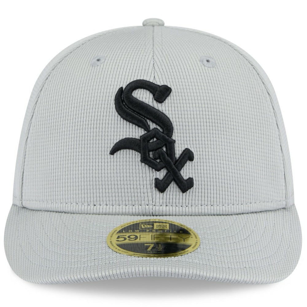 Gray Chicago White Sox New Era 2025 Spring Training Low Profile 59FIFTY Fitted Hat
