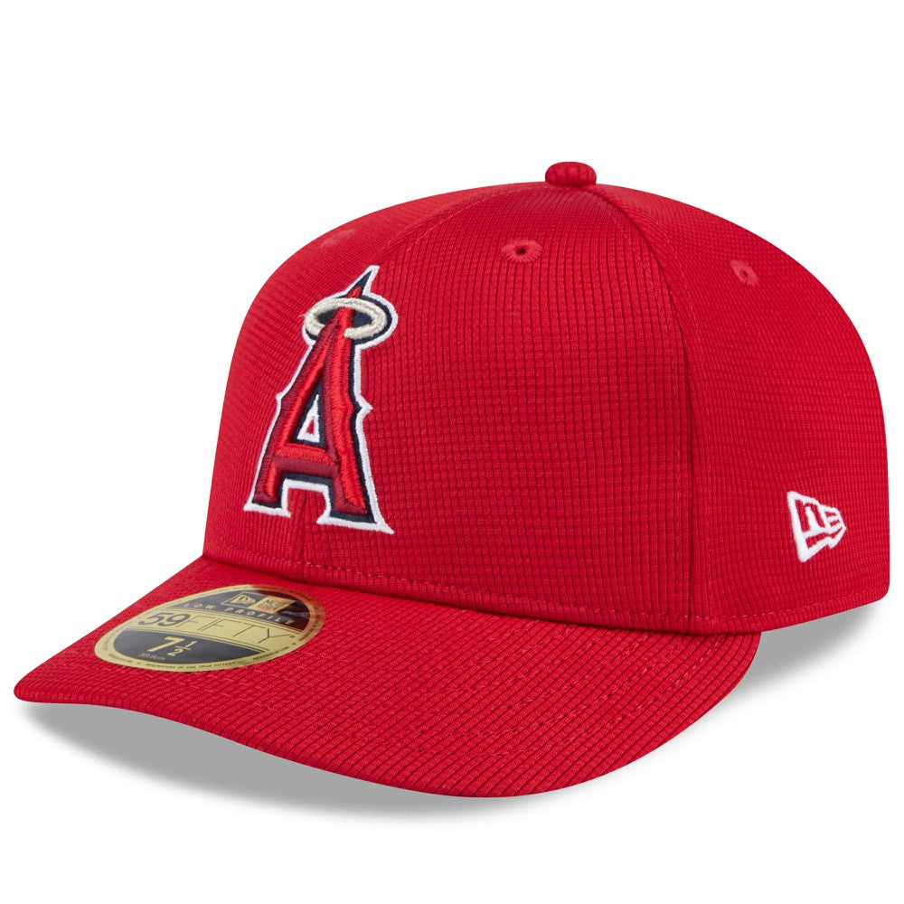 Red Los Angeles Angels New Era 2025 Spring Training Low Profile 59FIFTY Fitted Hat