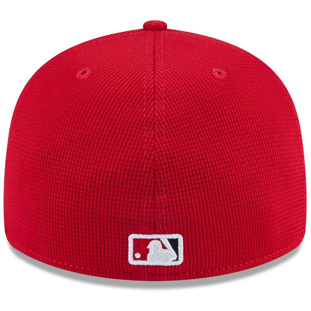 Red Los Angeles Angels New Era 2025 Spring Training Low Profile 59FIFTY Fitted Hat