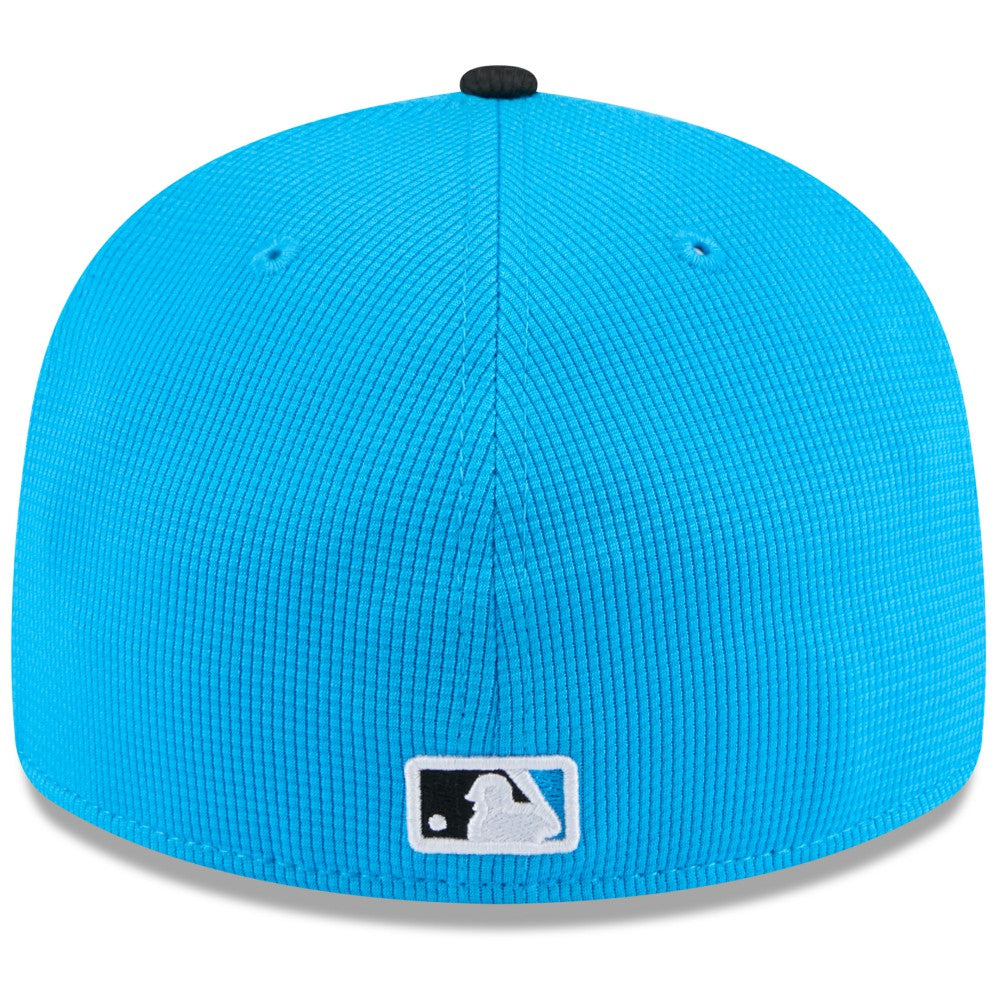 Blue/Black Miami Marlins New Era 2025 Spring Training Low Profile 59FIFTY Fitted Hat