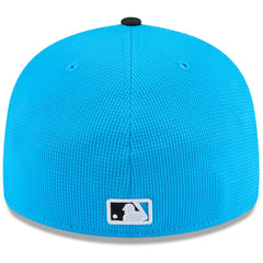 Blue/Black Miami Marlins New Era 2025 Spring Training Low Profile 59FIFTY Fitted Hat