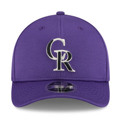 Purple Colorado Rockies New Era 2025 Spring Training 9FORTY Adjustable Hat