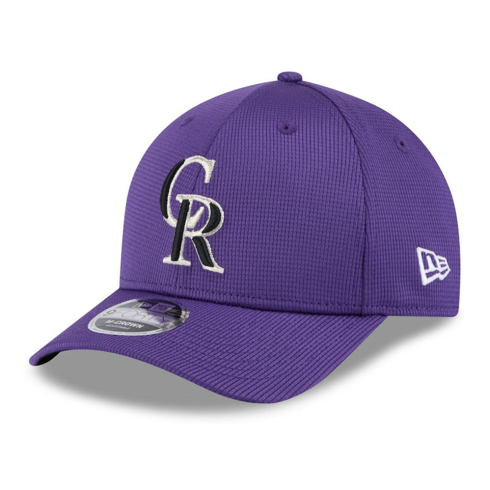 Purple Colorado Rockies New Era 2025 Spring Training 9FORTY Adjustable Hat