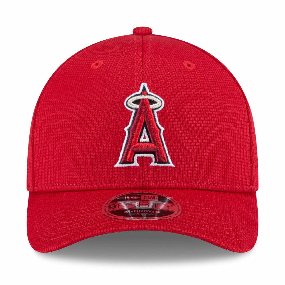 Red Los Angeles Angels New Era 2025 Spring Training 9FORTY Adjustable Hat