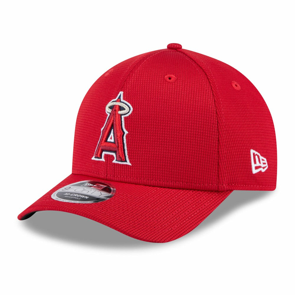 Red Los Angeles Angels New Era 2025 Spring Training 9FORTY Adjustable Hat
