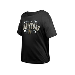 NHL Vegas Golden Knights New Era Girl's Youth Flip Sequin T-Shirt