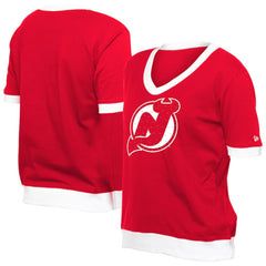 NHL New Jersey Devils New Era Women's Game Day Rhinestuds T-Shirt
