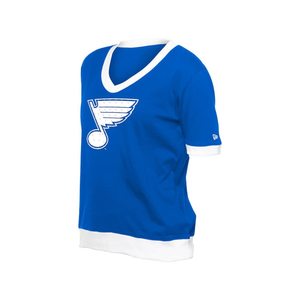 NHL St. Louis Blues New Era Women's Game Day Rhinestuds T-Shirt