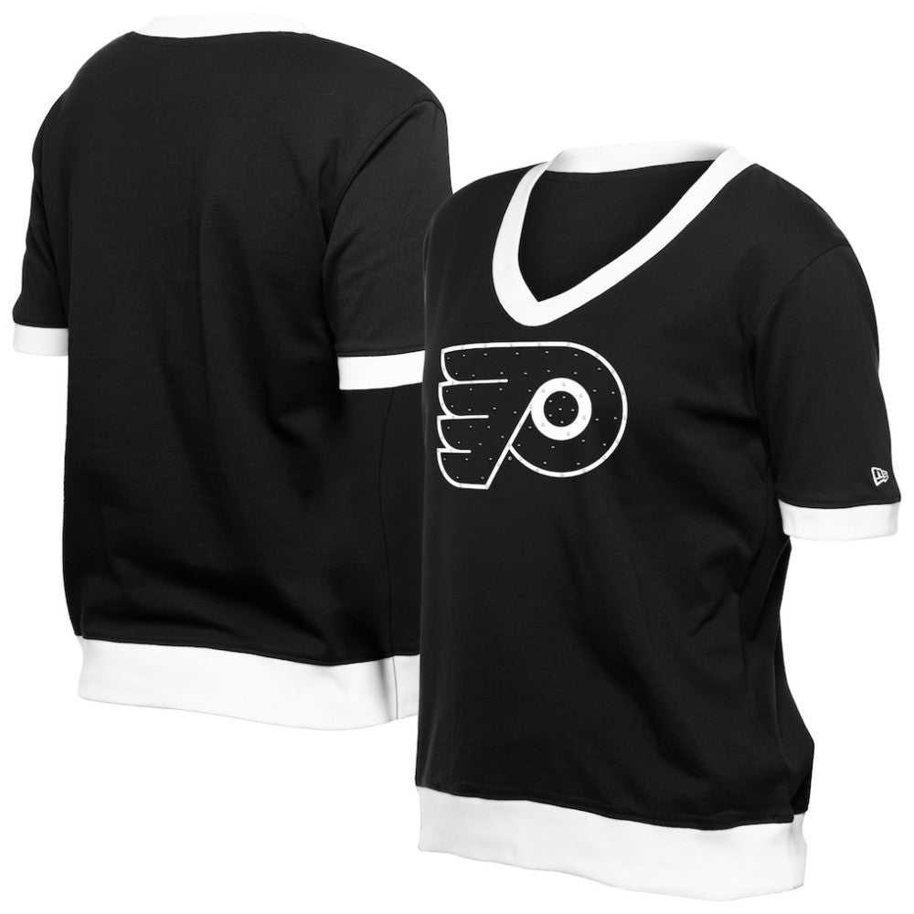 NHL Philadelphia Flyers New Era Women's Game Day Rhinestuds T-Shirt