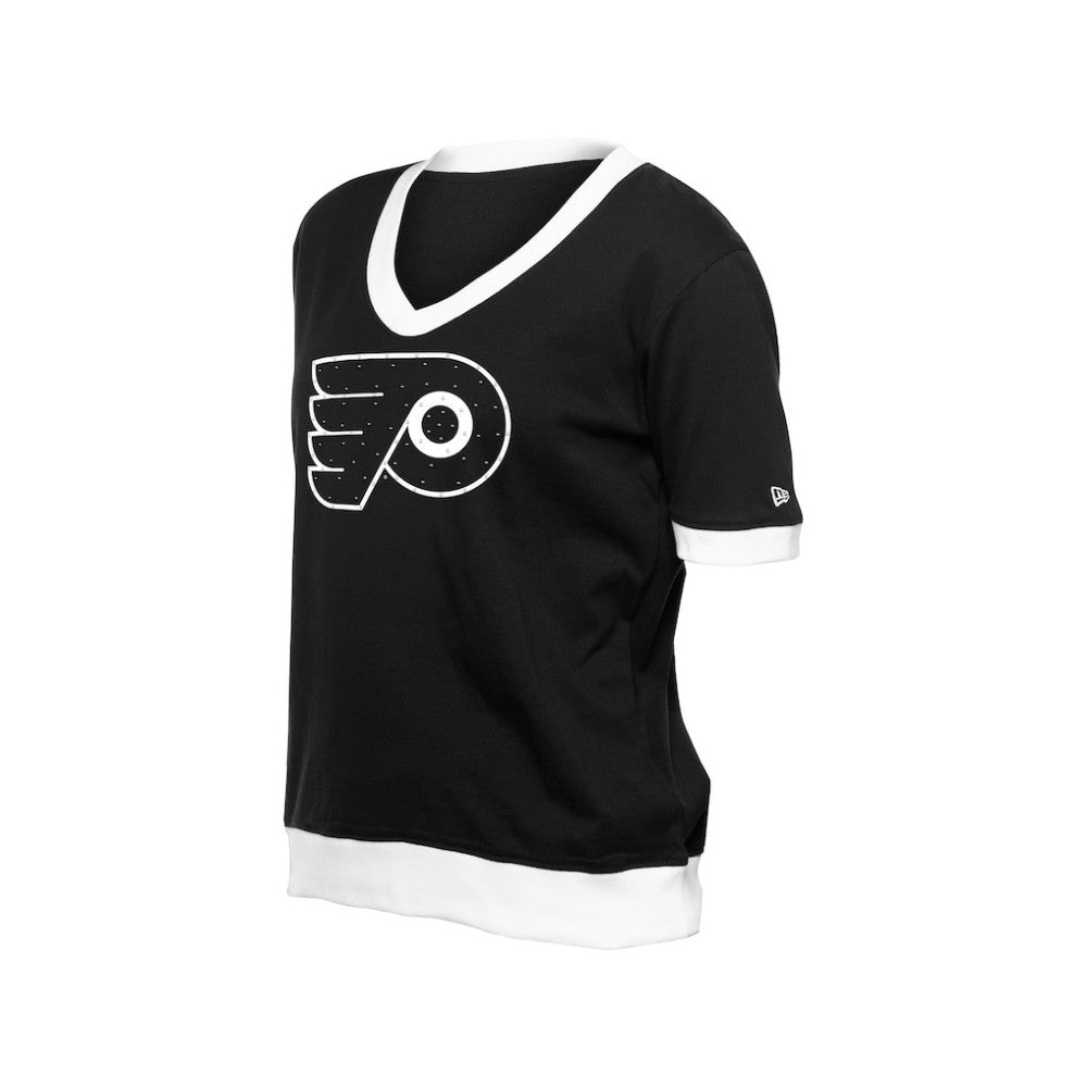 NHL Philadelphia Flyers New Era Women's Game Day Rhinestuds T-Shirt