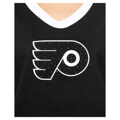 NHL Philadelphia Flyers New Era Women's Game Day Rhinestuds T-Shirt