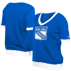 NHL New York Rangers New Era Women's Game Day Rhinestuds T-Shirt