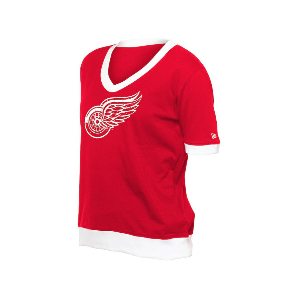 NHL Detroit Red Wings New Era Women's Game Day Rhinestuds T-Shirt