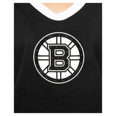 NHL Boston Bruins New Era Women's Game Day Rhinestuds T-Shirt