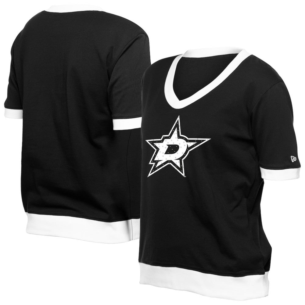 NHL Dallas Stars New Era Women's Game Day Rhinestuds T-Shirt