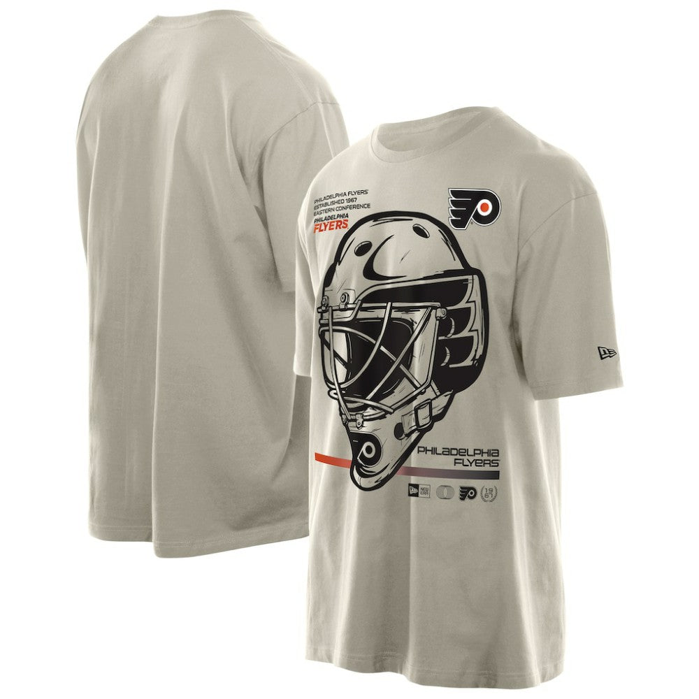 NHL Philadelphia Flyers New Era Goalie Mask T-Shirt