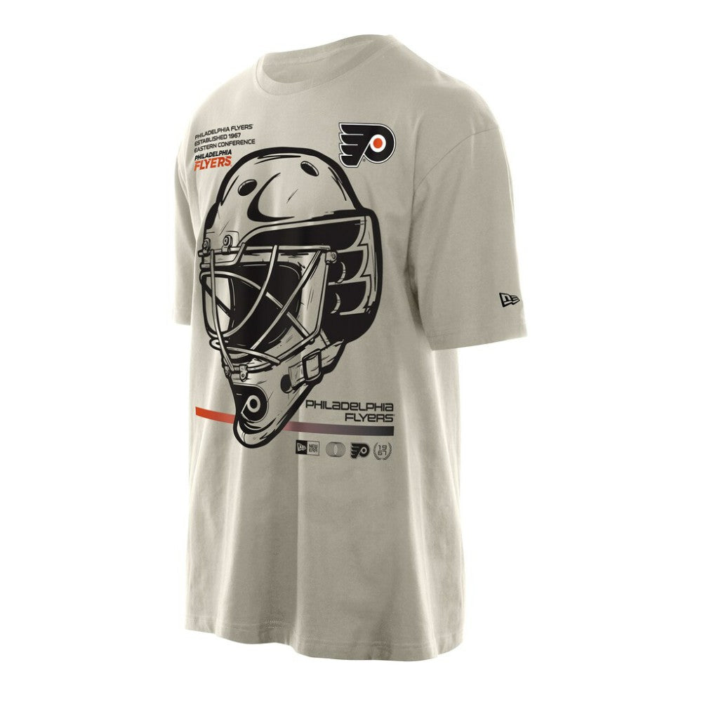 NHL Philadelphia Flyers New Era Goalie Mask T-Shirt