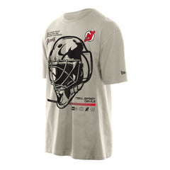 NHL New Jersey Devils New Era Goalie Mask T-Shirt