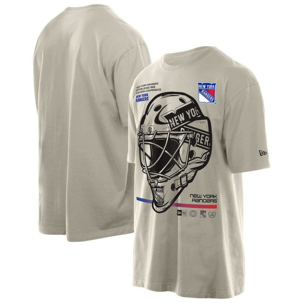 NHL New York Rangers New Era Goalie Mask T-Shirt