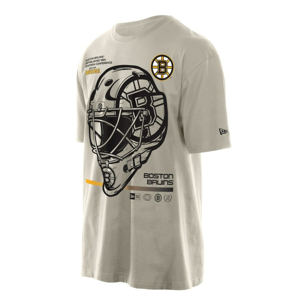 NHL Boston Bruins New Era Goalie Mask T-Shirt