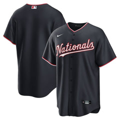 Navy Washington Nationals Nike Alternate Replica Jersey