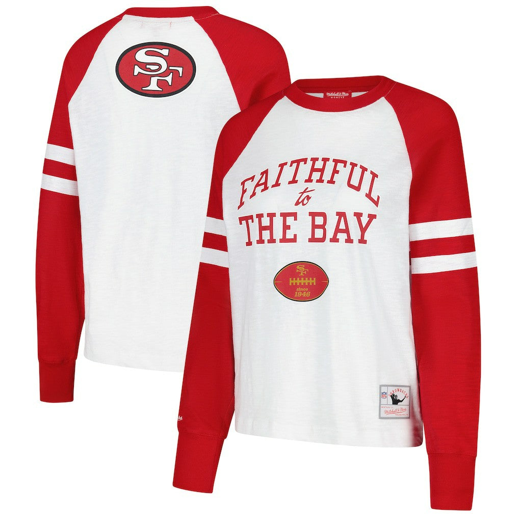 Women's Slub Long Sleeve T-Shirt - San Francisco 49ers T-shirts