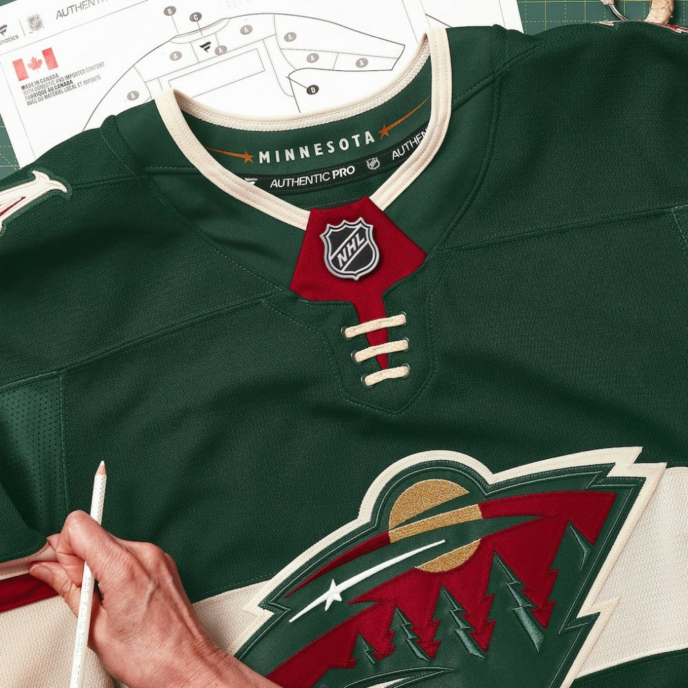 NHL Minnesota Wild Fanatics Home Authentic Pro Jersey