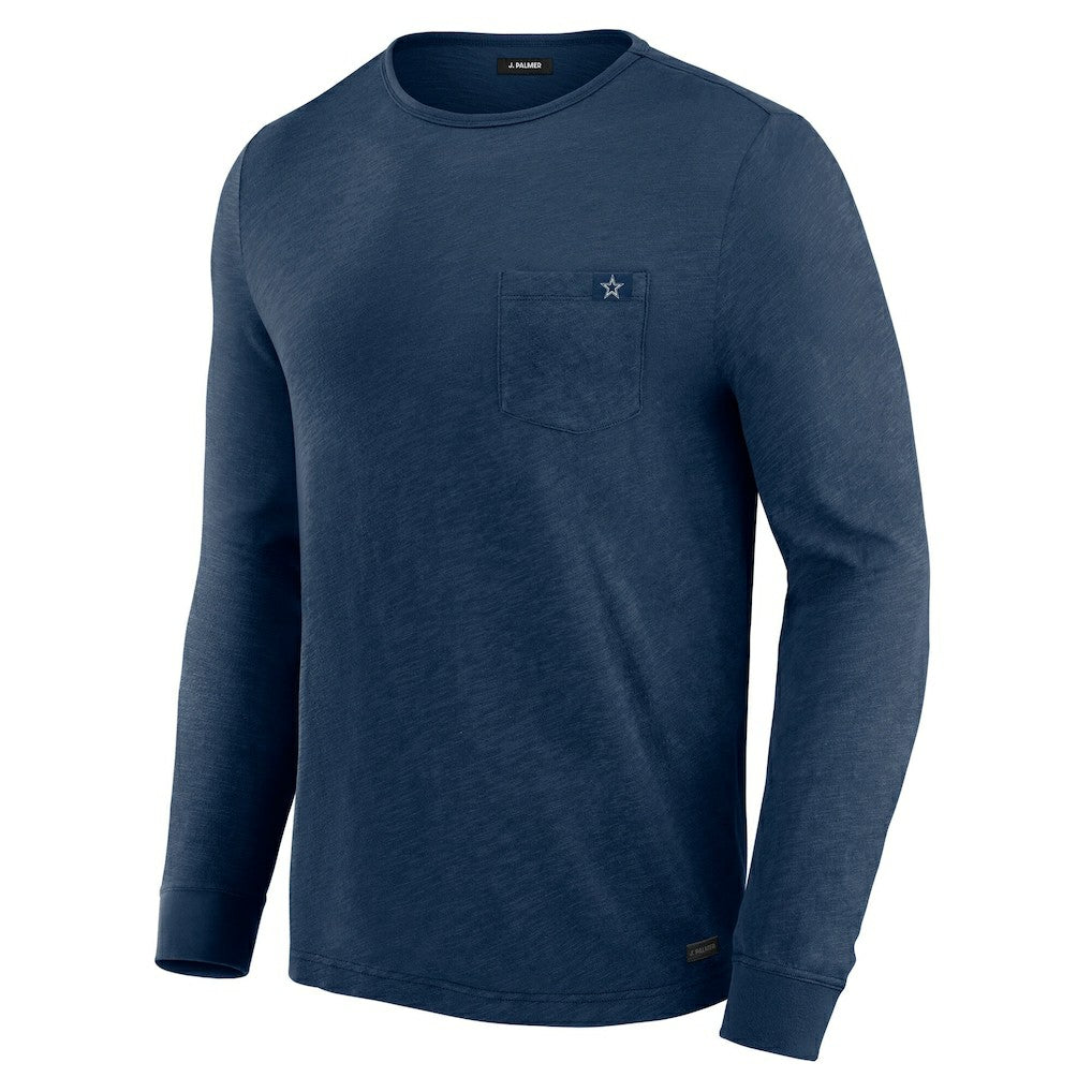 J. Palmer In-The-Pocket Long Sleeve T-Shirt - Dallas Cowboys T-shirts