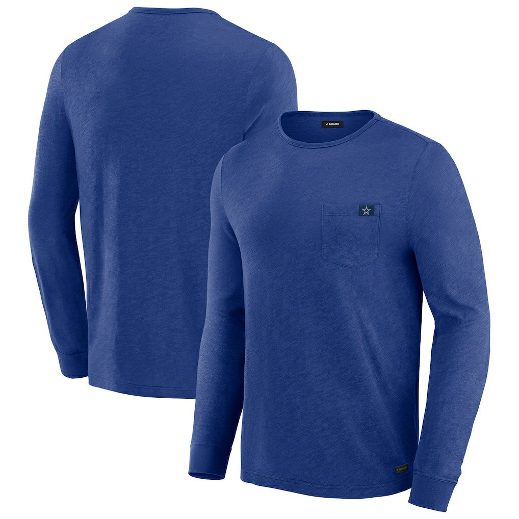 J. Palmer In-The-Pocket Long Sleeve T-Shirt - Dallas Cowboys T-shirts