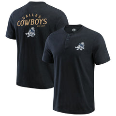 Darius Rucker Collection Washed Henley T-Shirt - Dallas Cowboys T-shirts