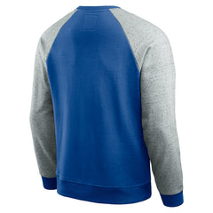 Darius Rucker Collection Throwback Color Block Raglan Pullover Sweatshirt - Dallas Cowboys Pullover