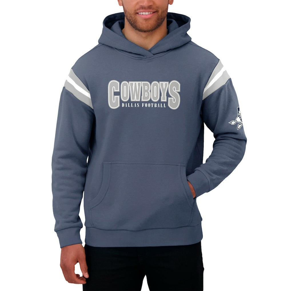 Darius Rucker Collection Throwback Pullover Hoodie - Dallas Cowboys Hoodies
