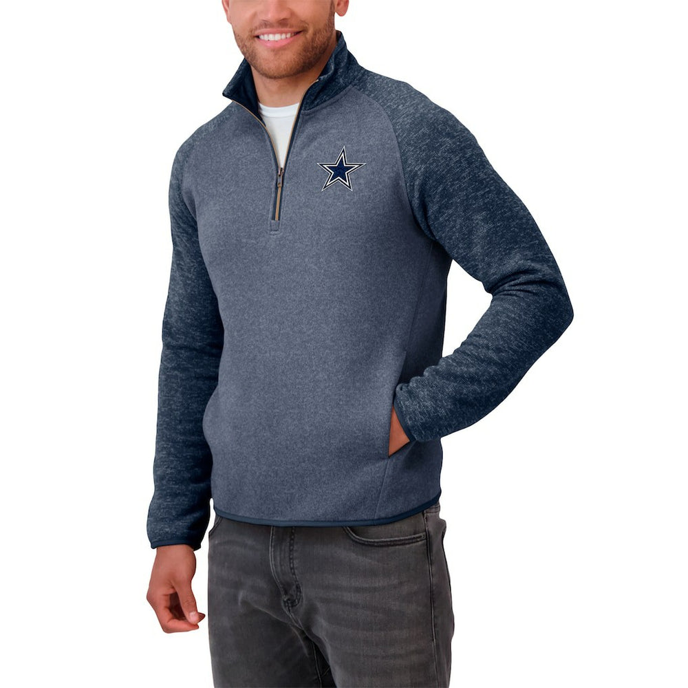 Darius Rucker Collection Tonal Quarter-Zip Jacket - Dallas Cowboys Jackets