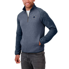 Darius Rucker Collection Tonal Quarter-Zip Jacket - Dallas Cowboys Jackets