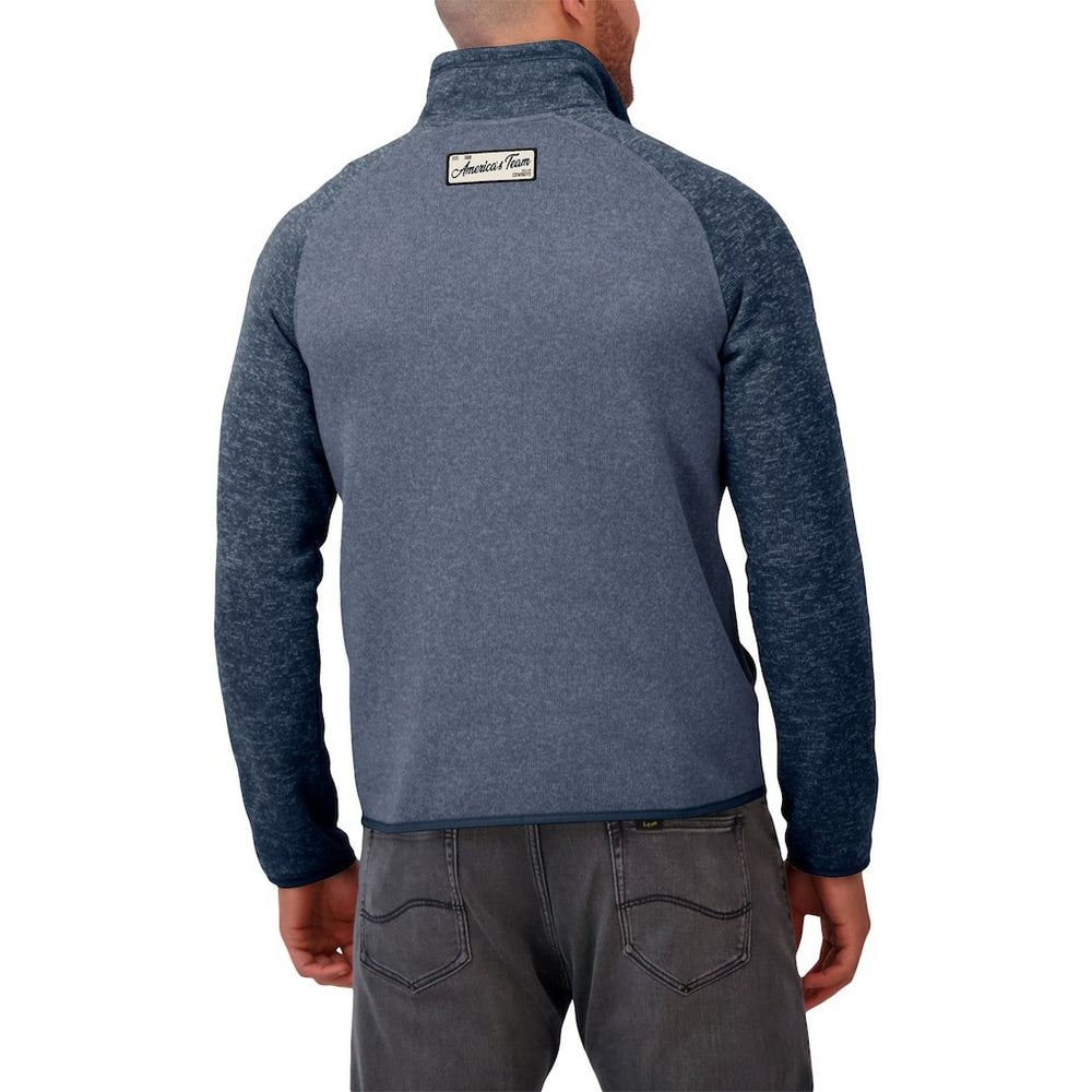 Darius Rucker Collection Tonal Quarter-Zip Jacket - Dallas Cowboys Jackets