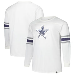 '47 Big & Tall Premier Brex Long Sleeve T-Shirt - Dallas Cowboys T-shirts