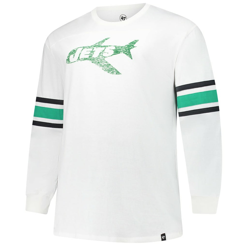 '47 Big & Tall Premier Brex Long Sleeve T-Shirt - New York Jets T-shirts